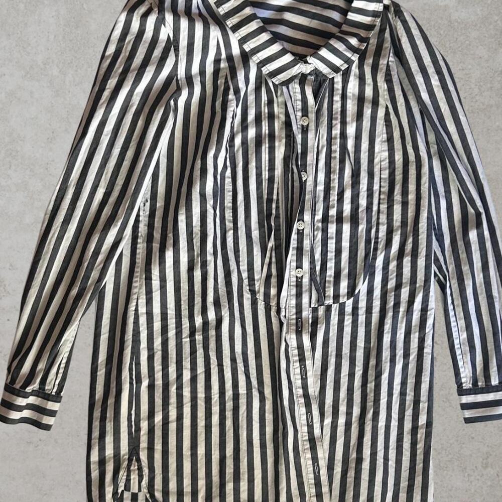 BCBGeneration Striped Button Up